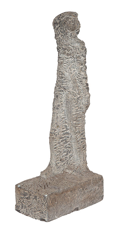RAPHAEL GALVEZ - Figura feminina` - Escultura em pedra. Ass. na base - 51 cm altura.