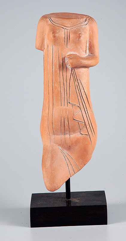 VASCO PRADO - `Torso feminino` - Escultura em terracota - Múltiplo 133/150 - Assinada - 37 cm altura. - Procedência Galeria Skultura