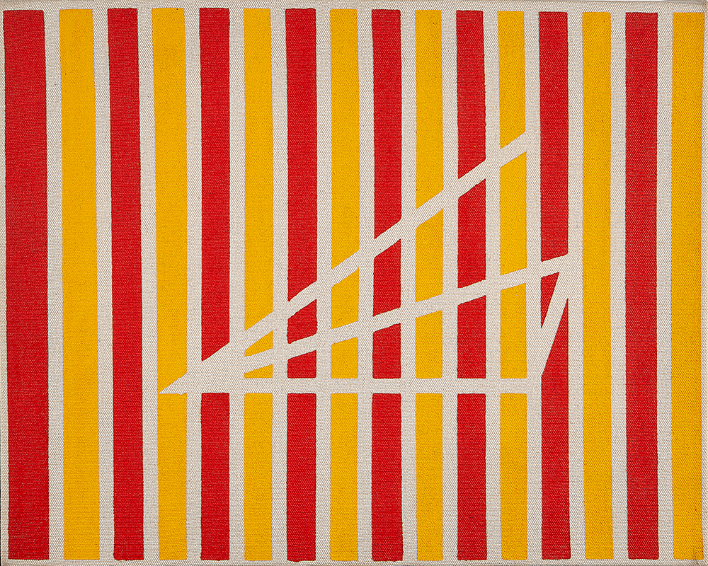PAULO ROBERTO LEAL - “Sem título” Acrílica sobre tela, 1984, 41 x 33 cm.