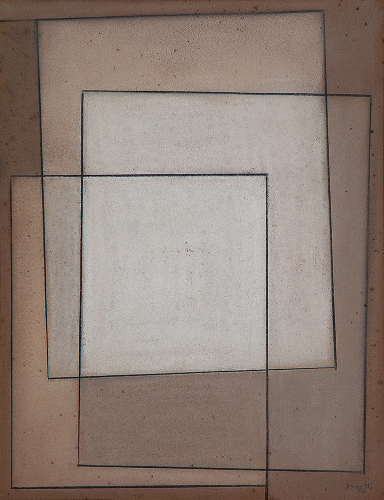 ARCÂNGELO IANELLI - Sem título - Pastel - ARCÂNGELO IANELLI - Sem título - Pastel - Ass.dat.1976 inf.dir. - 26 x 20 cm. - 26 x 20 cm.