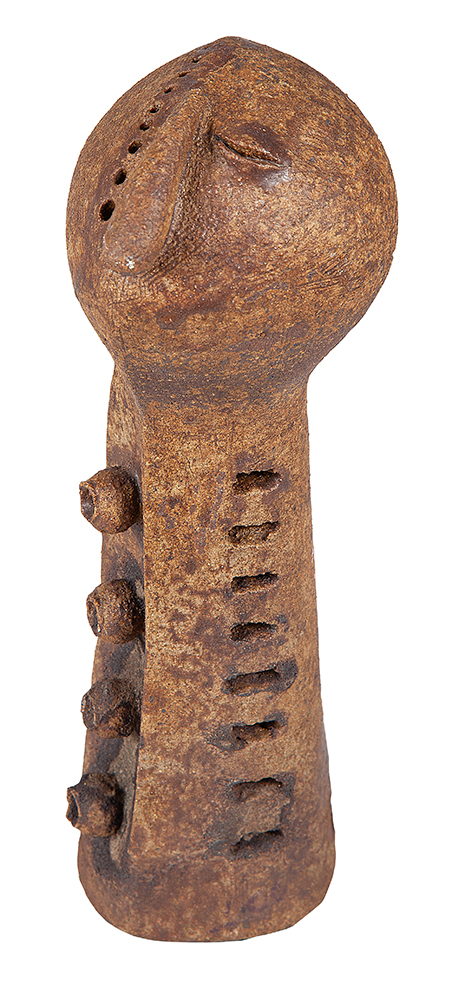 MEGUMI YUASA - Sem título - Escultura em Cêramica - Assinada - 26 x 7 x 6,5 cm.