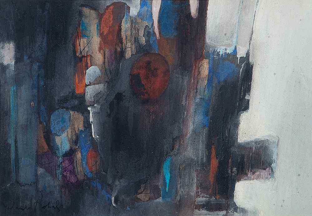 YOLANDA MOHALYI - Sem título - Aquarela Sobre Papel - Ass.inf.esq.- 33 x 46,5 cm.