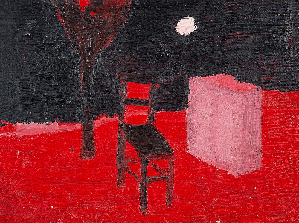 RODRIGO ANDRADE - Sem título - Óleo Sobre Tela - Ass.dat.1999 no verso - 30 x 40 cm.