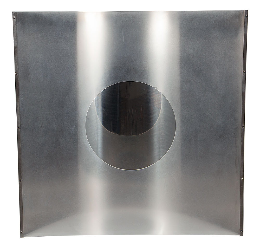 AMÉLIA TOLEDO - Interface, 1966/2013 - Chapa de Aço Inoxidável Espelhado e Chapa de Acrilico - 100 x 100 x 37d -Terceira reedição - AT_007.