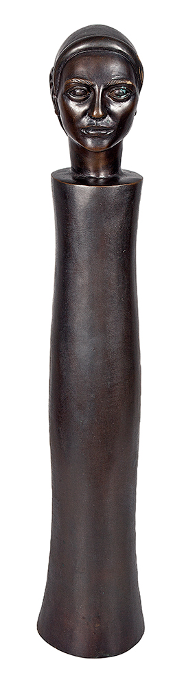 FLORIAN RAISS - Sem título - 3/7- Escultura em Bronze - Assinada - 2002 - 13 x 13,5 x 9 cm.