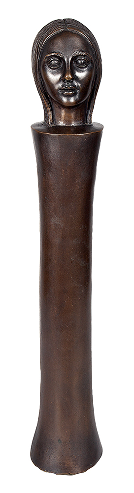 FLORIAN RAISS - Sem título - 3/7- Escultura em Bronze - Assinada - 2002 - 13 x 13,5 x 9 cm.